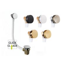 Napúšťací sifón Click-Clack Okrúhly